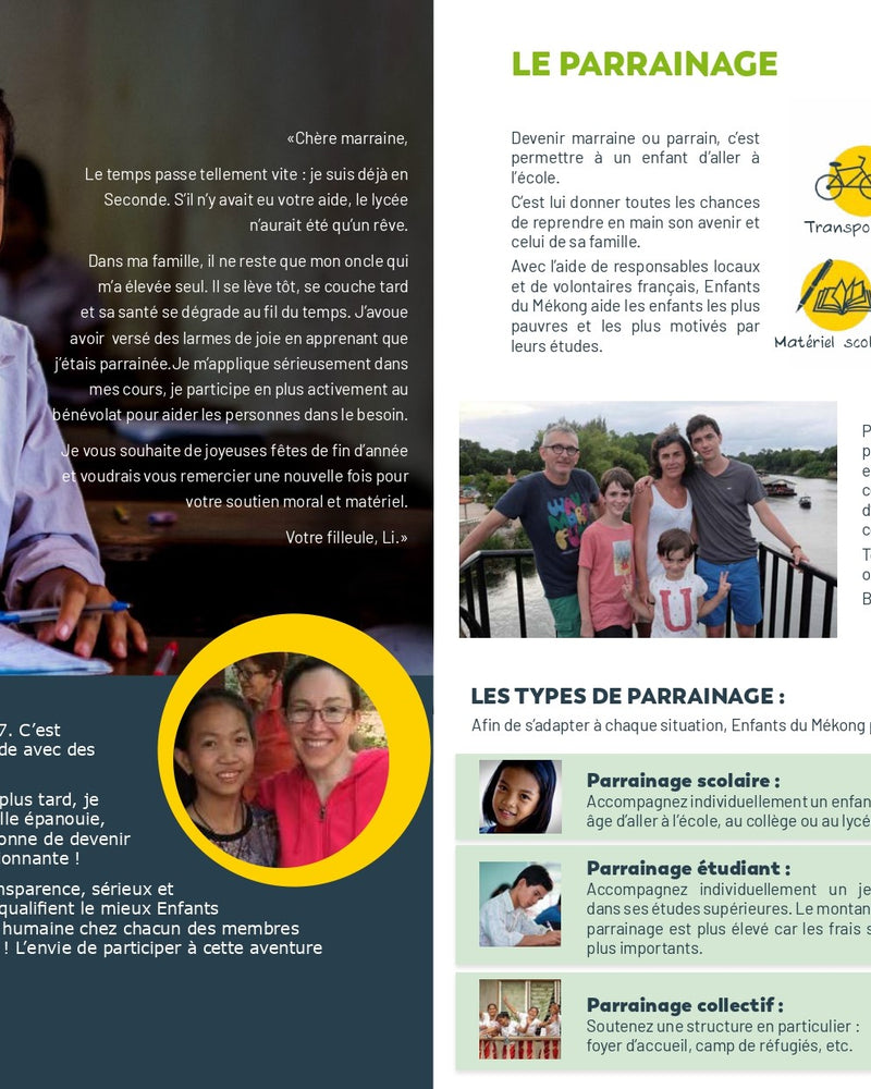 Bulletin de parrainage