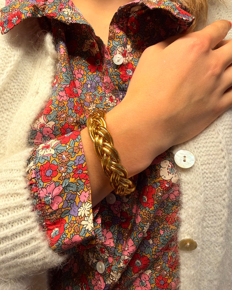 Bracelet kumali - jonc double tresse