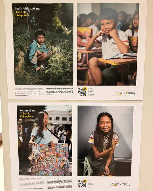 Kit expo-photo - "Le cartable ou la rue"